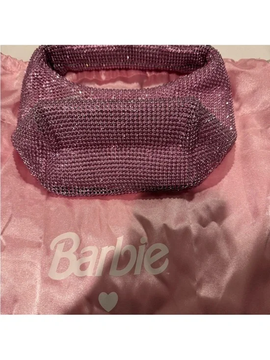 Barbie Pink Crystal-Embellished Mini Tote - Picture 3 of 4